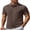 Brown, variant on COOFANDY Polo T Shirts for Men Short Sleeve Summer Shirts Collared Casual Shirts Textured Knit Golf Polos