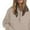 B-Blue, variant on Basic Hoodies for Women 2025 Fall Winter Long Sleeve Half Zipper Hoodie with Pockets Hooded Sweatshirt Pullover Tops