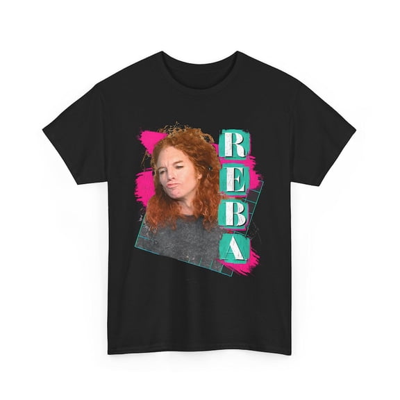 Reba Carrot Top Retro Vintage T-Shirt, Funny Redhead Graphic Tee, 90s Style Humor Shirt, Unisex Cotton Tee