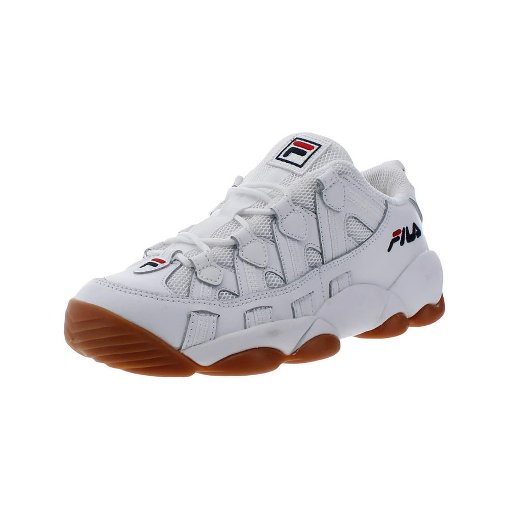 FILA Fila Mens Spaghetti Low Leather Fitness Sneakers
