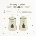 thumbnail image 3 of Spode Christmas Tree Hexagonal Salt and Pepper Shaker Set (2-Piece)- Holiday Kitchen & Table Décor - Festive Home Accent, Christmas Gift/Stocking Stuffer for Collectors & Holiday Enthusiasts, 3 of 7