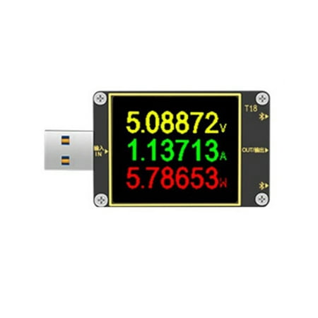 18 in 1 USB Tester T18 Digital Voltmeter Ammeter Voltimetro DC Volt Meter Current Voltage Doctor
