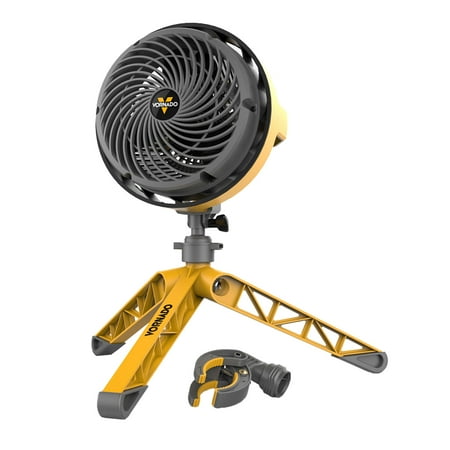 Storm Fan - Vornado EXO5 Small Compact 3 Speed Whole Room Vortex Air Circulator Tri Pod Fan