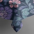 thumbnail image 6 of Pioneer Flower Floral Print Pattern Rectangle Tablecloth 60"x102",Waterproof Polyester Rectangle Table Cloth, Wipeable Spillproof Polyester Tablecloth for Dining, Camping, Indoor and Outdoor, 6 of 6