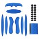 thumbnail image 2 of Juego de repuesto de almohadillas de espuma para casco universales, forro de esponja para casco, azul, 2 of 5