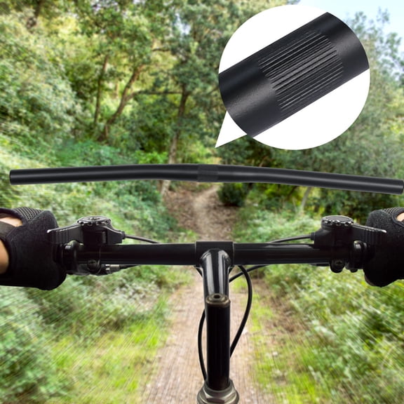 Niceauty Aluminum Alloy Handlebar Black for Fixed Gear and Dense Traffic