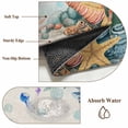 thumbnail image 2 of Sea Turtle Coastal Kitchen Runner Rug 2x6 Washable Runners for Hallway Non Slip Summer Nautical Starfish Coral Beige Large Area Rug Indoor Floor Carpet for Bathroom Laundry Entryway Bedroom, 2 of 8