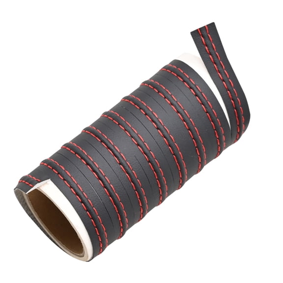 Luxshiny Automotive Body Trim Black PU Material Adjustable Car Door Molding for Decoration