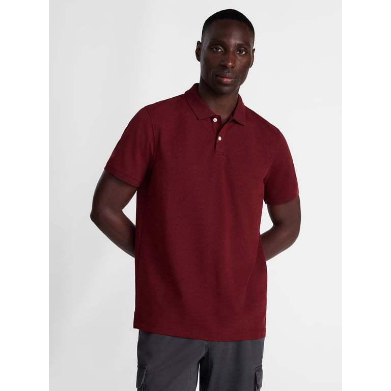 George Men's Pique Polo Shirt with Short Sleeves photo 1