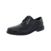 Rockport Mens Charlesroad Captoe Black V80556