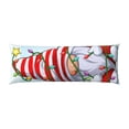 thumbnail image 2 of Lsque Funny Christmas Gnome Body Pillow Case Cover,Ultra-Soft Microfiber Bed Pillow Cases 20x54 inches,Elegant Bedding,Breathable Durable Pillow Cover with Envelope Closure, 2 of 8