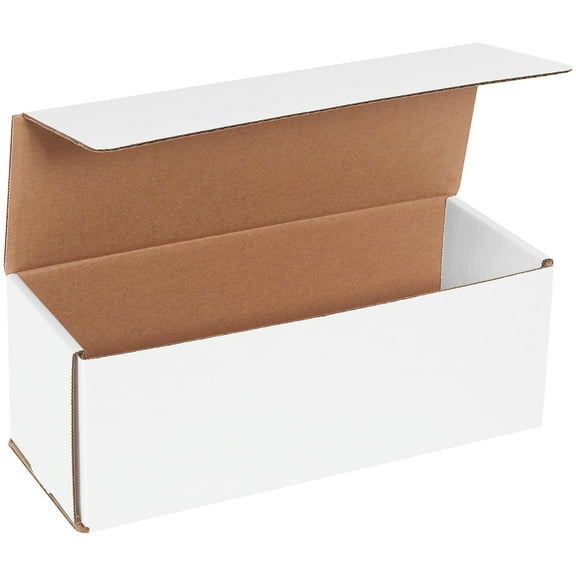 Box Partners Corrugated Mailers 11" x 4" x 4" White 50/Bundle M1144