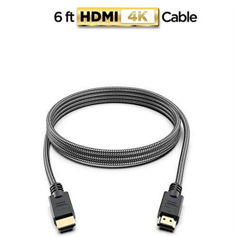 Cable Hdmi 1.8 Metros V1.4 Full Hd 4k Dorado Led Pc Monitor
