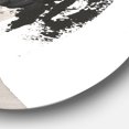 thumbnail image 2 of Designart 'Glam Painted Arcs III' Glam Metal Circle Wall Art, 2 of 3