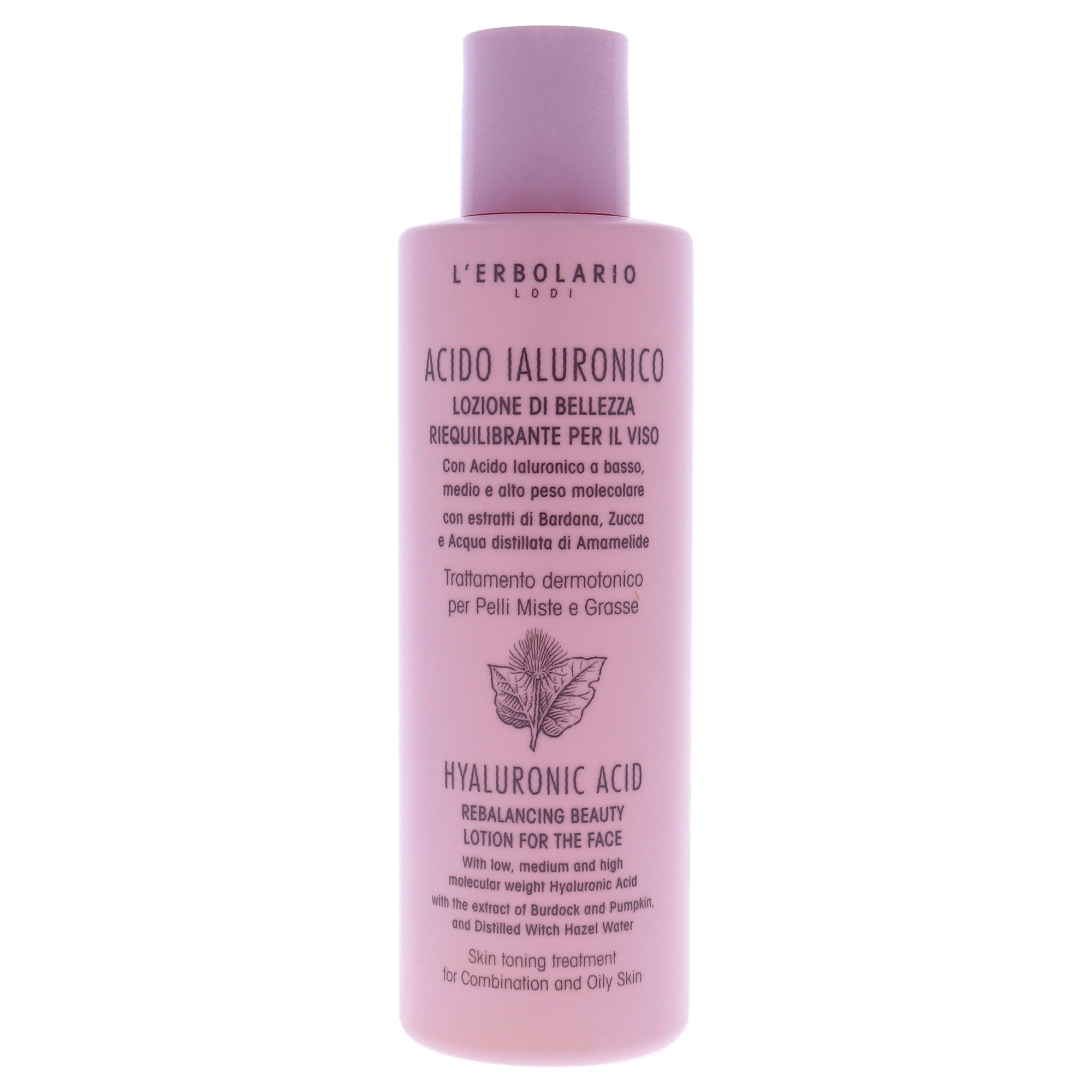 L'Erbolario Hyaluronic Acid Rebalancing Beauty Lotion, Body Cream, 6.7 oz