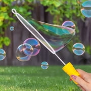 Play Day Bubble Wand with 5 fl oz, 6 Pack Multicolor for Children Ages 3+