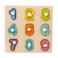 thumbnail image 1 of Rompecabezas De Madera Con Formas Para Niños, Juguetes Para Niños Y Niñas, Clasificador De Formas, Rompecabezas Con Forma De Bebé, Reconocimiento De Color, Regalo Educativo Temprano A Juego Vogacara FN007535-01, 1 of 6