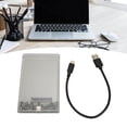 thumbnail image 4 of HDD Enclosure,  Protection 5Gbps Easy To Use Transparent 2.5in Hard Drive Enclosure  For SSD, 4 of 8