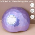 thumbnail image 3 of UV LED Nail Baking Lights Safe Durable Nail Polish Curing Lamp for Manicure Tool, 3 of 9