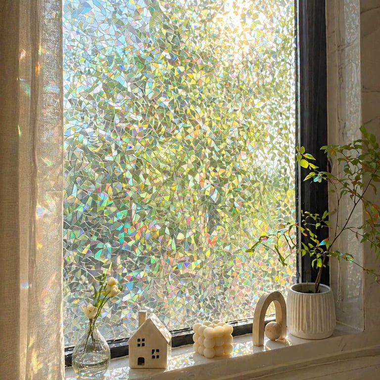 3D Rainbow Decorative Window Film, 17.7 x 78.7 Inches photo 4