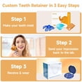thumbnail image 2 of Retainers Initsmil Custom Clear para adultos y adolescentes, 2 juegos, 2 of 7