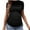 #030-Black, variant on Neewe Women's Maternity Shirts, Crew Neck Maternity Top Short Sleeve Casual Cotton Tee Pregnancy Clothes