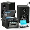 Sharp Compact Micro Audio Component System, 5-CD Player, Bluetooth, FM ...
