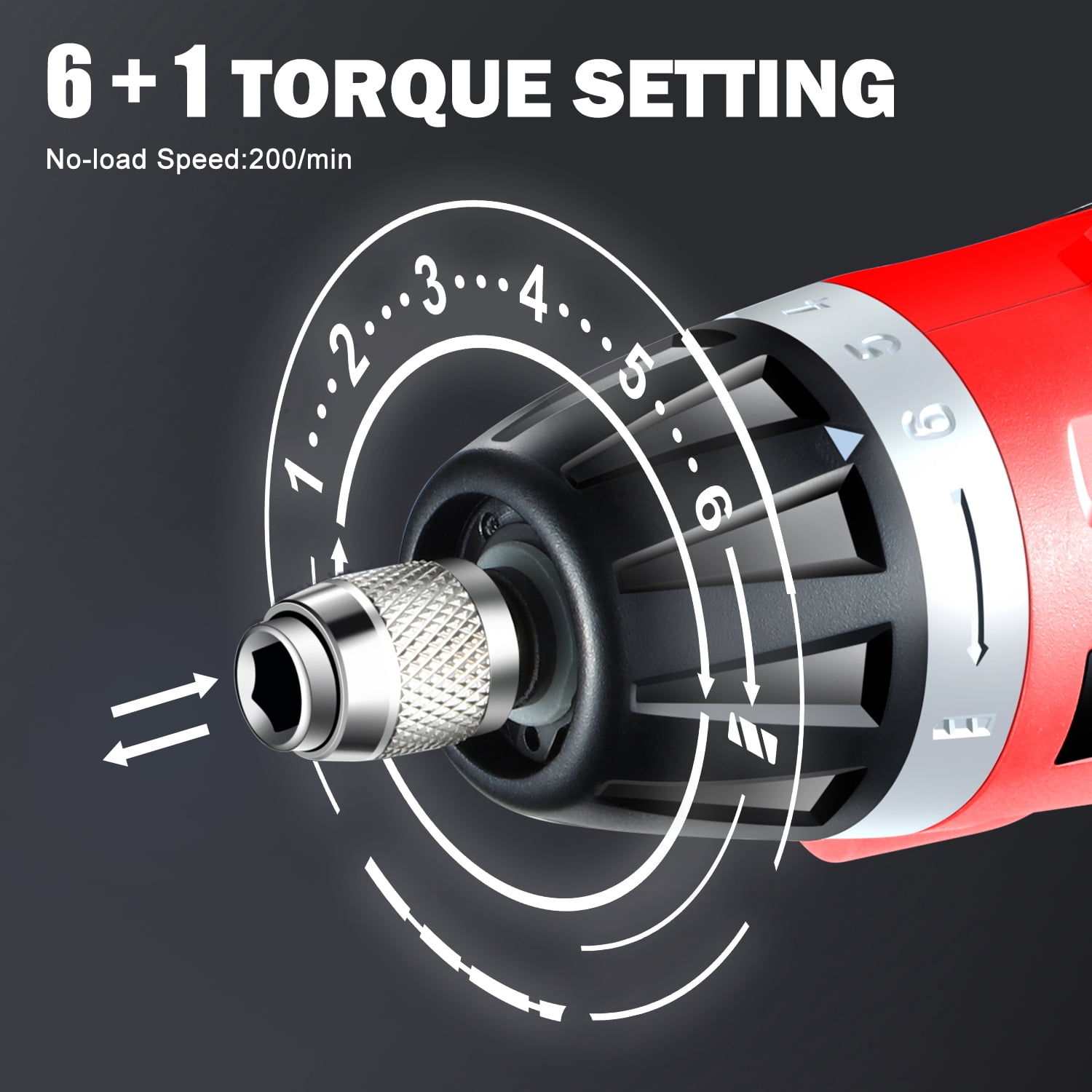 DNA Motoring TOOLS-00237 3.6V Cordless Electric Screwdriver Power Screwdrivers