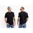 thumbnail image 3 of 10 Pcs Black Premium Soft, Light Weight, Stretchable T Shirts, 3 of 6