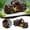 A194 Brick Red 5.5x3.1x3.0", variant on Fish Tank Car Decorations Resin Aquarium Ornament Vintage Car Shape Fish Tank Decor Aquarium Hiding Cave For Shrimp Turtle5.5X3.1X3.0"