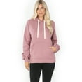 thumbnail image 2 of Simply Fashion Hoodie Kangaroo Pocket SweatShirts,L.ROSE,X-LARGE, 2 of 4