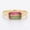 Rose Plated, variant on Solitaire Baguette Cut Watermelon Tourmaline Signet Ring, Bi Color Gemstone Ring, Anniversary For Her Wife, Solitaire Gemstone Ring, Handmade Jewelry