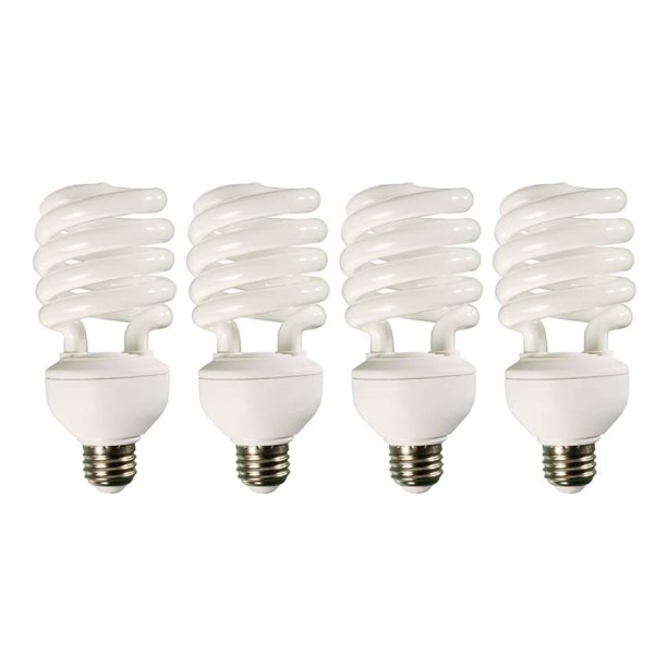 (4) HYDROFARM FLC32D 32W Dayspot CFL Spiral Compact Fluorescent Grow