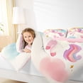 thumbnail image 4 of Castle Fairy 2-Piece Twin Size Comforter Set - Unicorn Horse Kids Fantasy Print, 4 of 8