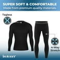 thumbnail image 3 of Isotoner Mens Waffle Thermal Set, 2 Piece, (S-2XL), 3 of 7
