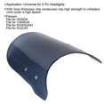 thumbnail image 3 of ABS Windshield Fairing Modified Windscreen Universal for 5-7in Motorcycle Headlight, 3 of 3