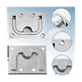 thumbnail image 3 of Stainless Steel Hatch Latch Solid Boat Hatch Handles for Boat Deck Hatch Handles Ring Pulls Recessed Cover Handles, 3 of 6