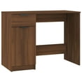 thumbnail image 1 of vidaXL Desk Writing Computer Table Furniture for Home Office Engineered Wood, 1 of 6