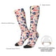 thumbnail image 4 of Fotbe Abstract Leopard Print Calcetas Divertidas Estampadas para Hombre y Mujer, Calcetas de Algodón hasta la Rodilla para Caminar, Correr, Enfermería y Embarazo, 4 of 6