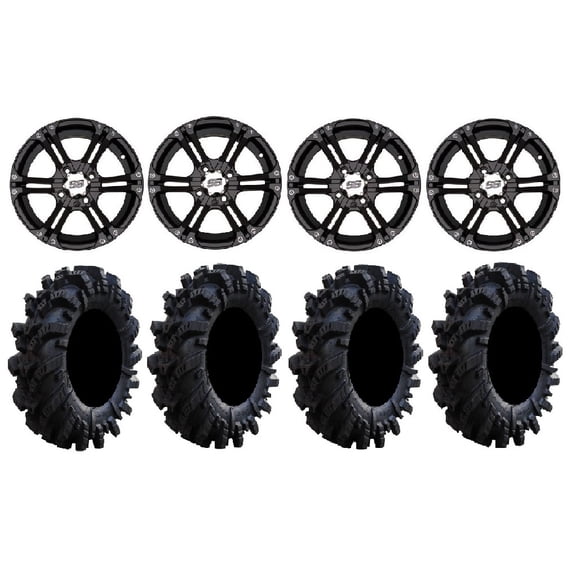 ITP SS212 14" Wheels Black 32" Intimidator Tires Sportsman RZR Ranger
