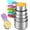 Magnetic-6PCS, variant on Measuring Cups, 5 Stainless Steel Nesting Measuring Cup Set for Measuring Dry or Liquid Ingredients