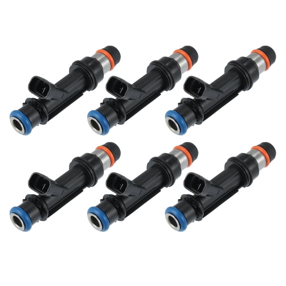 6 Pcs FJ319 12569573 Fuel Injectors for Chevrolet Trail Blazer for Car 25313185 25321207 25317671 17113588 12569565