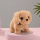 thumbnail image 2 of Electronic Plush Toys Puppy-Walking, Barking, Tail Wagging, Stretching Companion Animal for Kids Toddlers（Collar gold fur (beige)）, 2 of 5