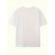 thumbnail image 3 of [Camiseta gráfica de algodón] Camiseta gráfica de algodón para hombre - Camiseta con estampado divertido, corte holgado informal, manga corta, cuello redondo, color blanco con diseño de perezoso marró, 3 of 5