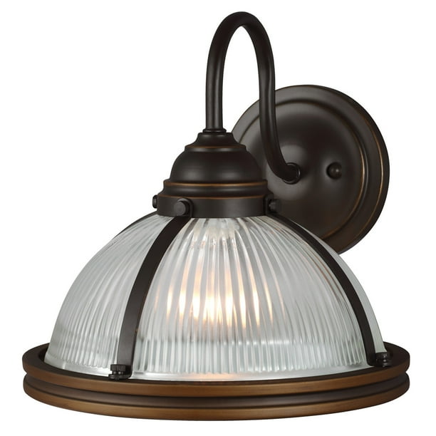 Sea Gull Lighting Pratt Street Sconces 41060 1 Light Wall Sconce Walmart Com Walmart Com