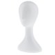thumbnail image 1 of Cabeza de maniquí de 40 cm para exhibir pelucas, sombreros y bufandas, color blanco, 1 of 8