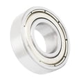 thumbnail image 3 of 20X 6900Z 10 x 22 x 6mm Metal Shielded Sealed Deep Groove Ball Bearings,20 x Deep Groove Ball Bearings,Silver, 3 of 3