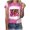 Pink, variant on IROINNID Pink Breast Cancer Top for Women Breast Cancer Awareness Loose Round-Neck Printing Blouse Short Sleeve T-Shirt Summer Tops,Pink