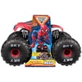 thumbnail image 3 of Monster Jam Marvel Mega Spider-Man RC Monster Truck, All-Terrain, Over 2 Feet Long, 1:6 Scale, Super Hero Kids Toys for Boys and Girls Ages 4+, 3 of 5