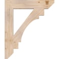 thumbnail image 3 of Ekena Millwork 5 1/2"W x 32"D x 38"H Merced Slat Smooth Bracket, Douglas Fir, 3 of 4